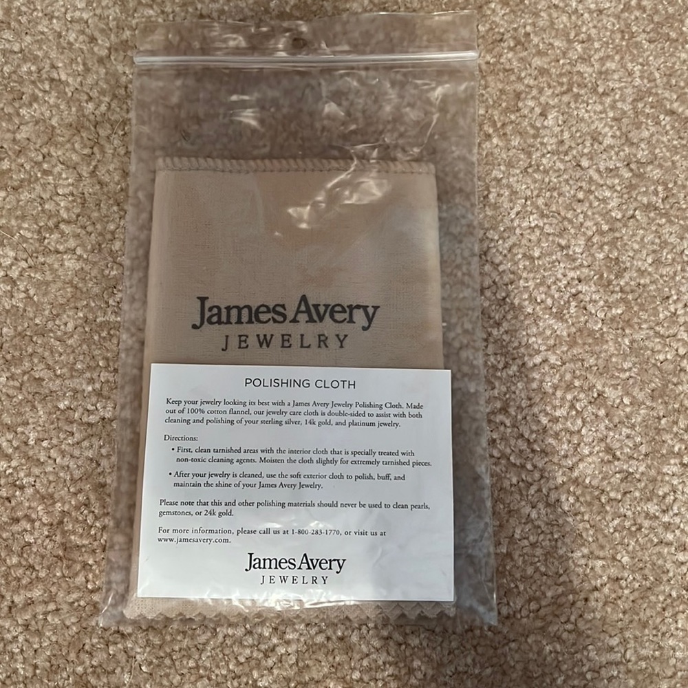 NWT James Avery Polishing Cloth